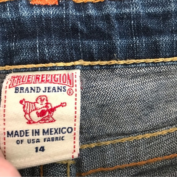 True Religion girls 14 denim jeans - Picture 6 of 6